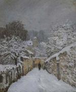 Alfred Sisley Snow at Louveciennes (san21) Germany oil painting reproduction